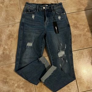 fashion nova straight leg jeans 🤍